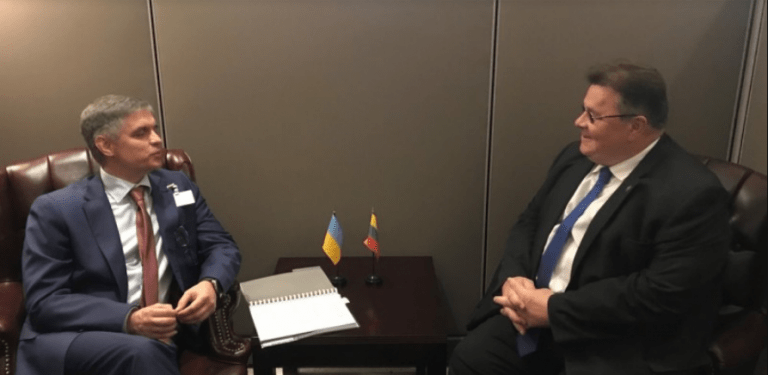 Aptartas tolesnis Lietuvos ir Ukrainos bendradarbiavimas