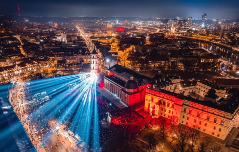 Sausio 25 dieną Vilnius pasitiko savo garbingą 700 metų jubiliejų
