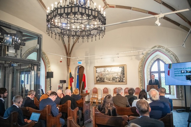 Medininkuose paminėtas Lietuvos ir Lenkijos kaimyninio bendradarbiavimo sutarties 30-metis